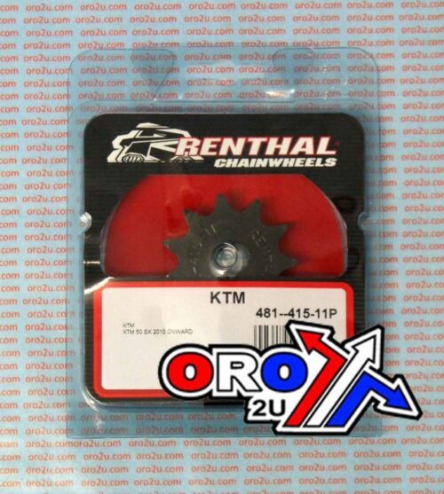 FRONT SPROCKET RENTHAL 481, KTM 50 11T, 481–415-11P