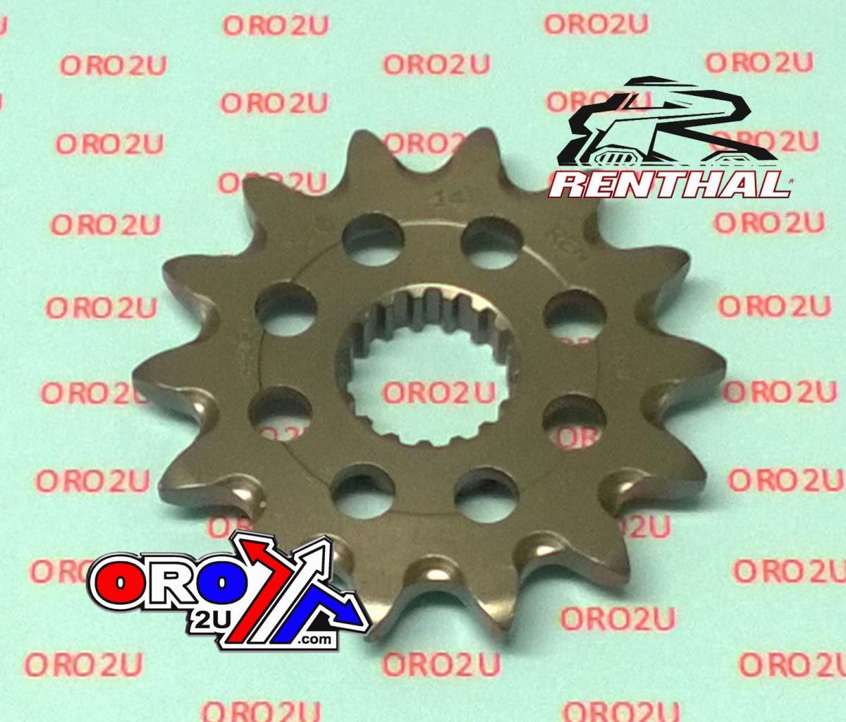 FRONT SPROCKET RENTHAL 496U, RENTHAL 496U-520-14, 496U-520-14GP - Image 3