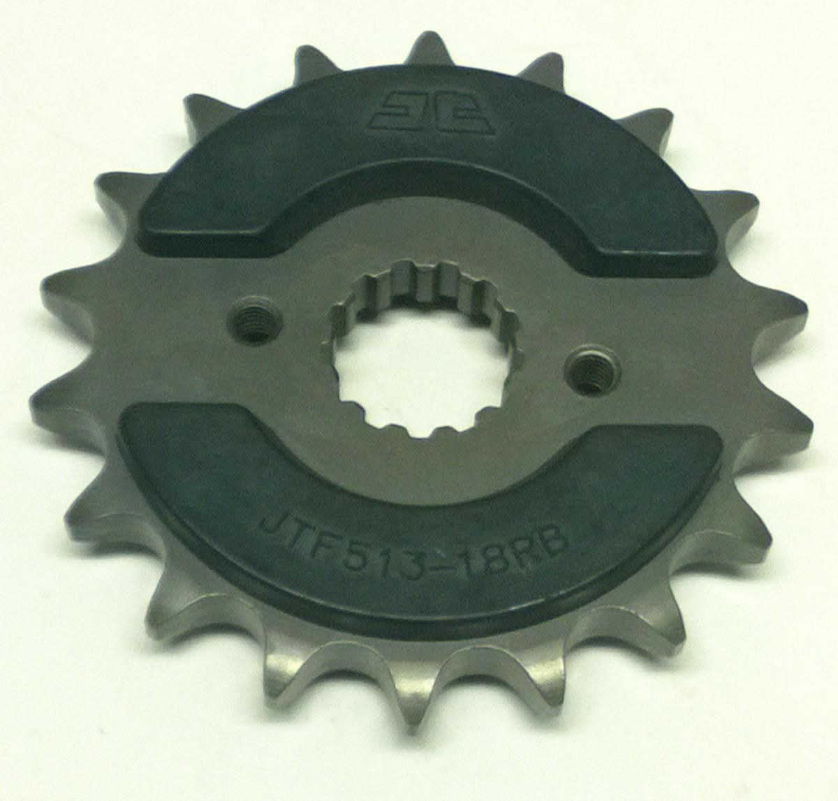 FRONT SPROCKET JTF513.18RB JT, OE Rubber Cushioned - Image 2