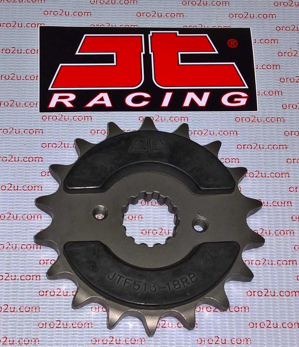 FRONT SPROCKET JTF513.18RB JT, OE Rubber Cushioned - Image 3