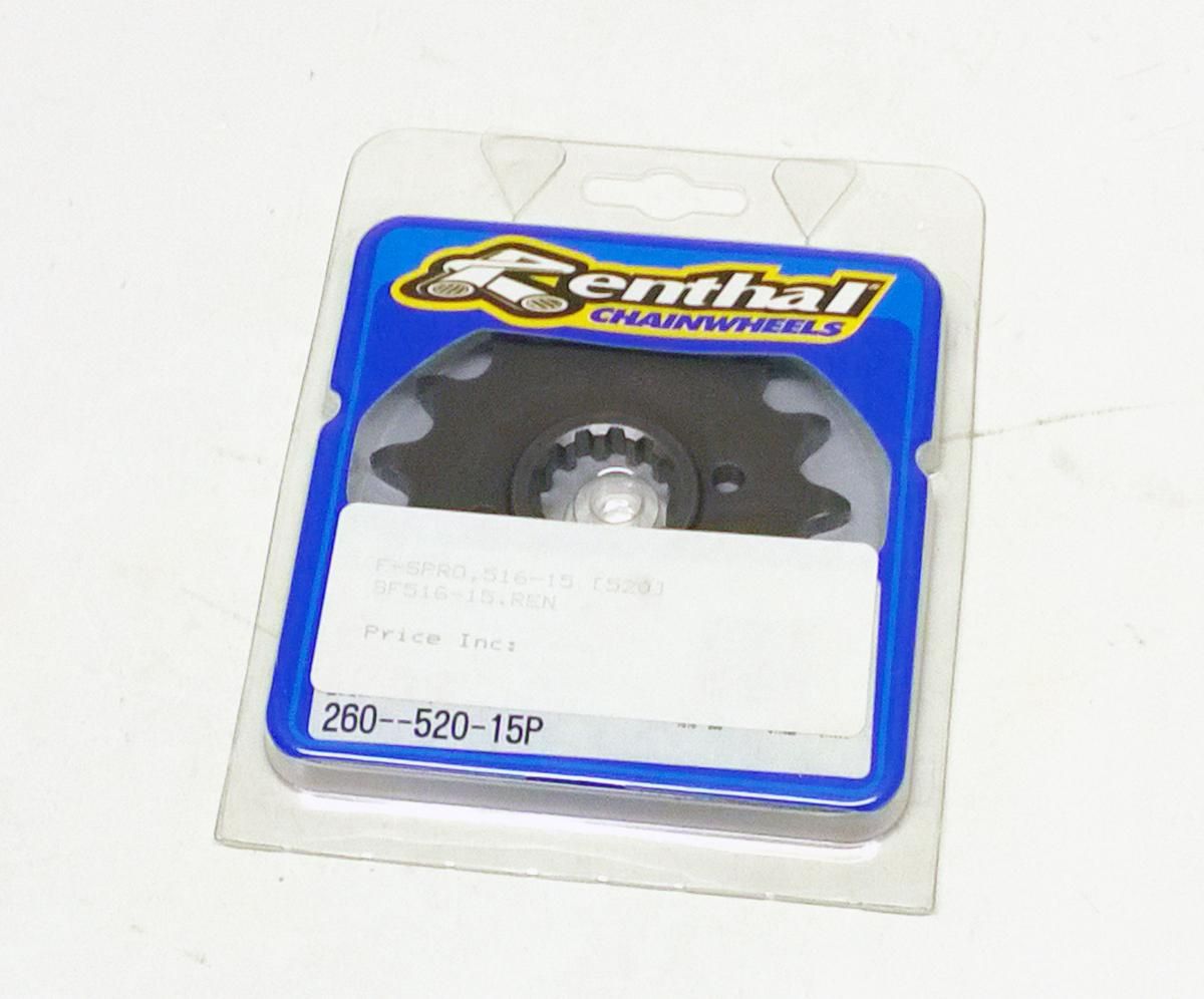 FRONT SPROCKET RENTHAL 260, 445--520-15P
