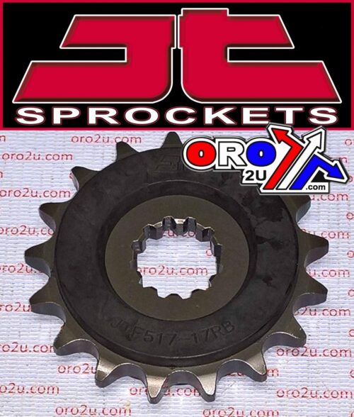 FRONT SPROCKET JTF517.17RB JT, OE Rubber Cushioned