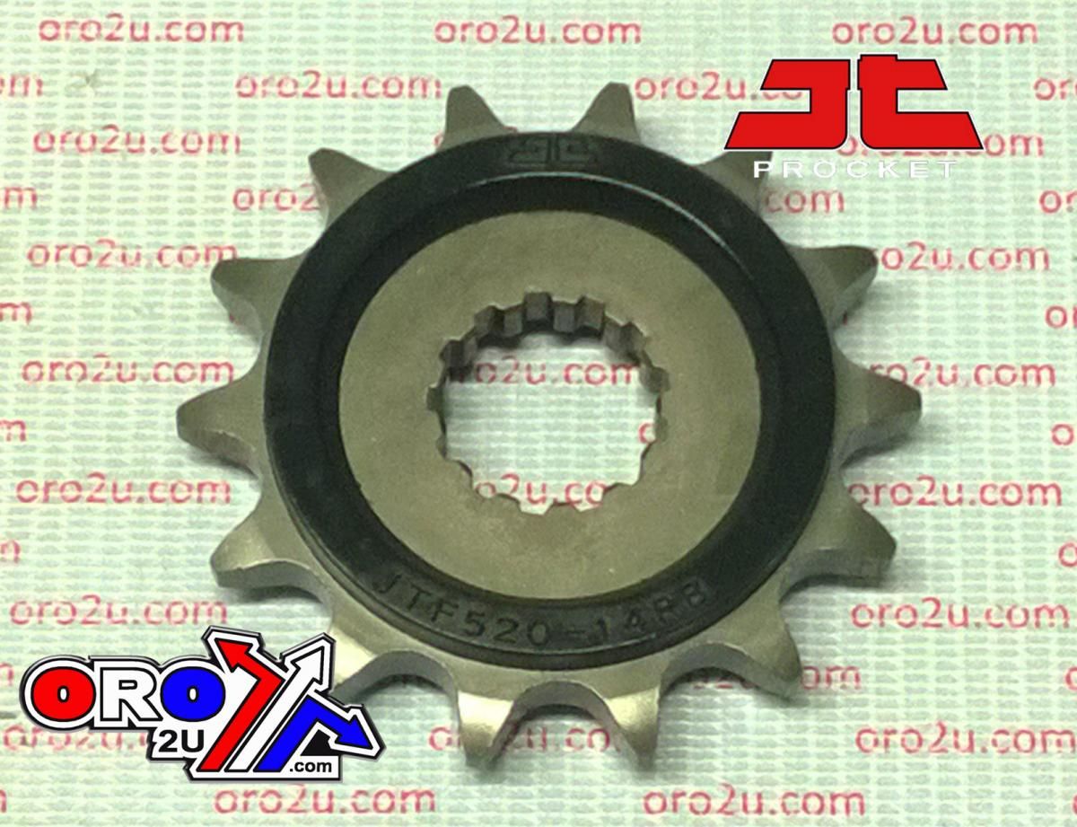 FRONT SPROCKET JTF520.14RB JT, OE Rubber Cushioned - Image 2