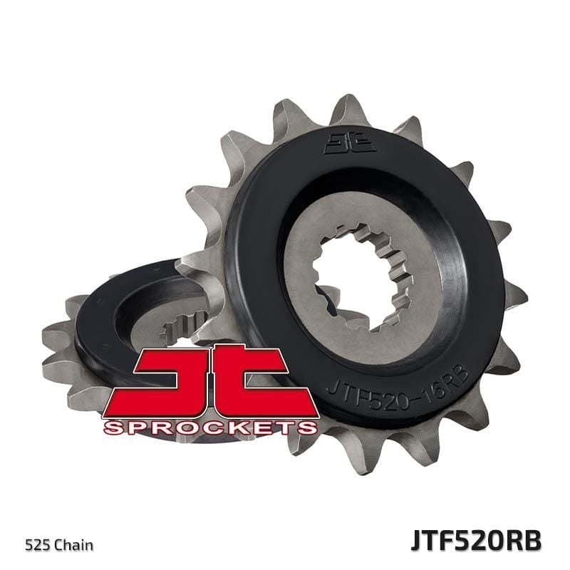FRONT SPROCKET JTF520.16RB JT, OE Rubber Cushioned