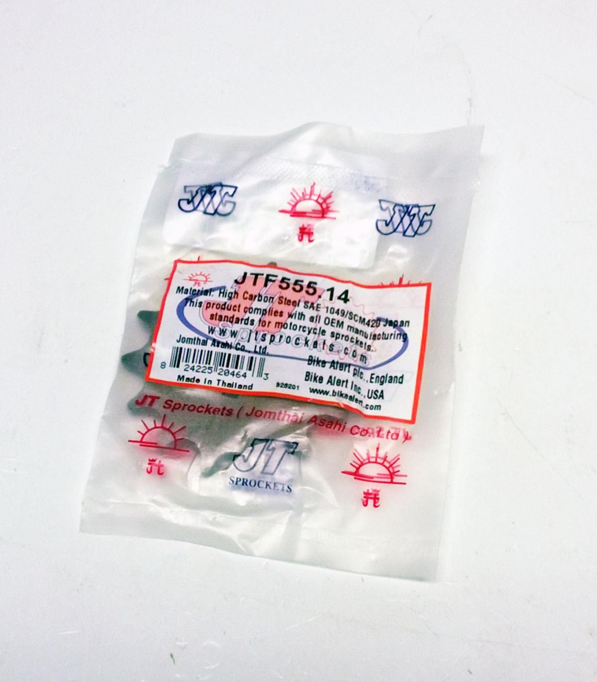 FRONT SPROCKET JTF555.14 JT, 428 Chain conversion - Image 3