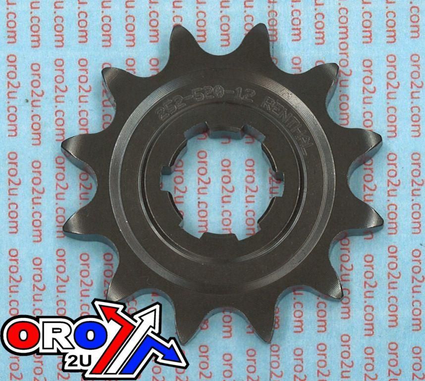 FRONT SPROCKET RENTHAL 252, KAWASAKI/YAMAHA 252-520-12