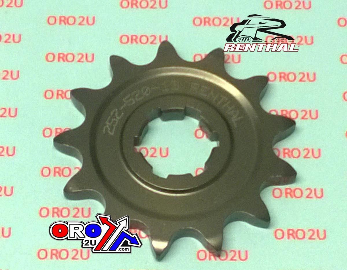 FRONT SPROCKET RENTHAL 252, KAWASAKI/YAMAHA 252-520-13, 252--520-13P - Image 4