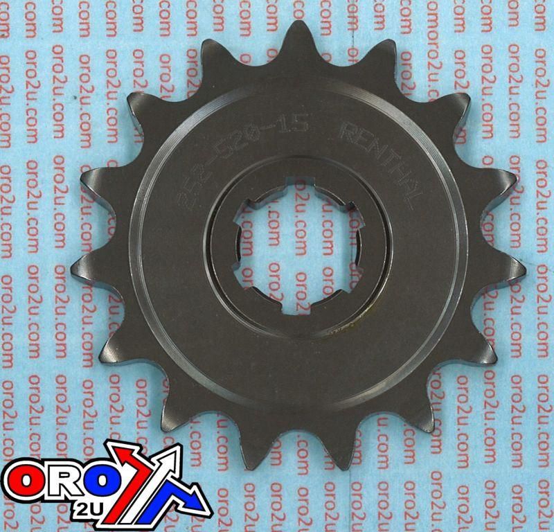 FRONT SPROCKET RENTHAL 252, KAWASAKI/YAMAHA 252--520-15P - Image 2