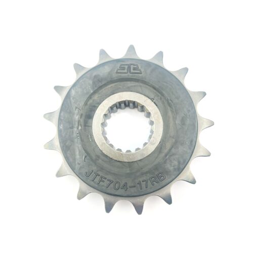 FRONT SPROCKET JTF704.17RB JT, OE Rubber Cushioned