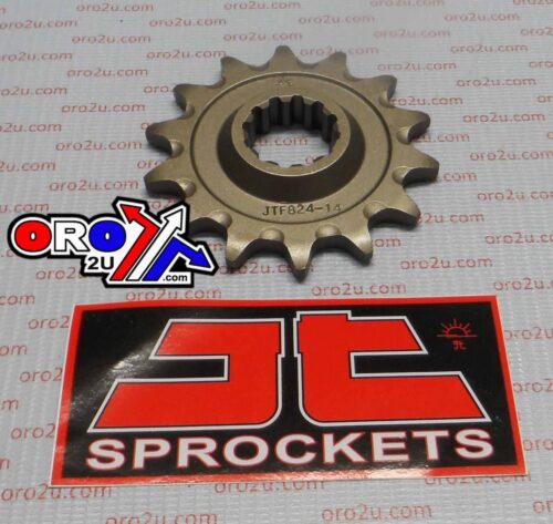 FRONT SPROCKET JTF824.14SC JT, Lightweight Self-Cleaning