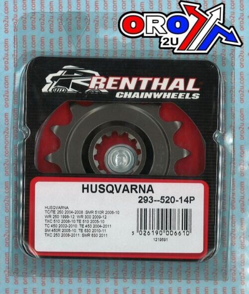 FRONT SPROCKET RENTHAL 293, HUSQVARNA 293–520-14P, 293–520-14P