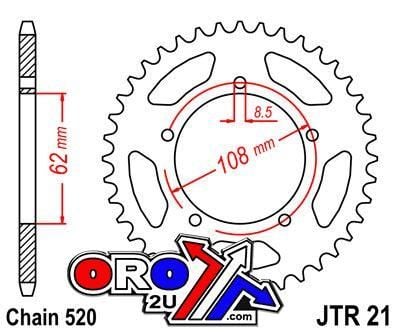 REAR SPROCKET JTR21.40 JT