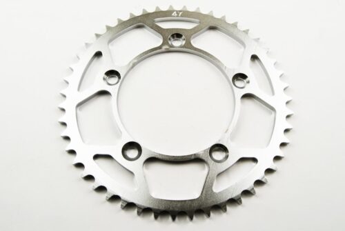 REAR SPROCKET STEEL LIGHT SIL, MX-89447-2 SILVER, SR046-47 JTR89447