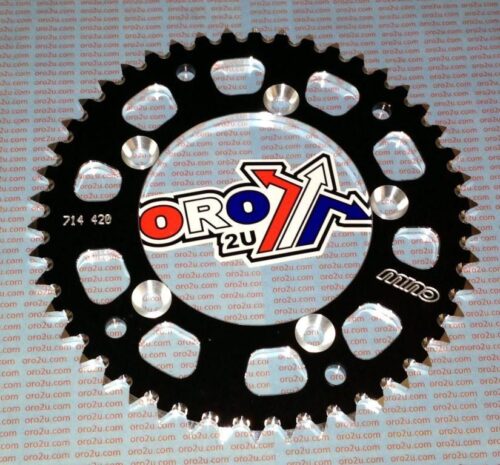 MINO REAR SPROCKET ALLOY JTR894 BK, 25-714-420-48