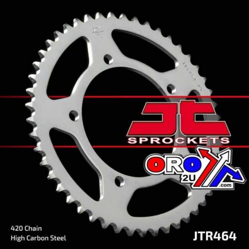 REAR SPROCKET STEEL 464 5-HOLE, KAWASAKI KX60, JTR464.44