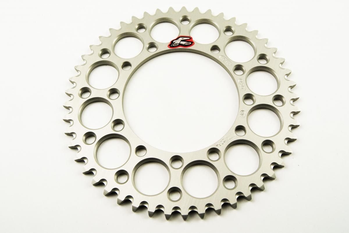 REAR SPROCKET ALLOY RENTHAL, SILVER ULTRALITE 191U-420-49GESI - Image 2