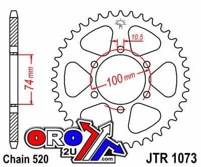 REAR SPROCKET JTR1073.46 JT