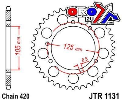 REAR SPROCKET JTR1131.50 JT