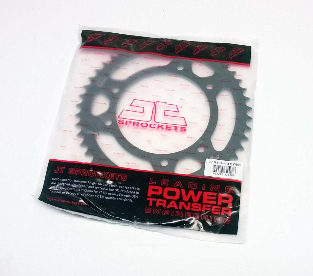 REAR SPROCKET STEEL HARD ZBK, C45 INDUCTION JTR1134.48ZBK - Image 3