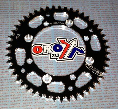 MINO REAR SPROCKET ALLOY BLACK 798, MINO 25-605-48