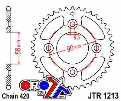 REAR SPROCKET JTR1213.37 STEEL