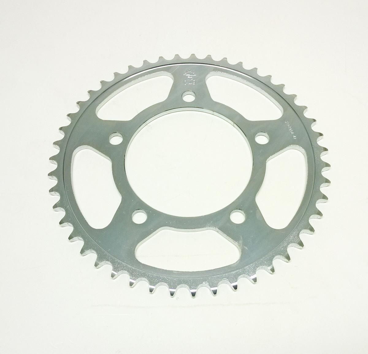 REAR SPROCKET STEEL JTR1304.47 SILVER, HONDA ROAD CHAIN TYPE 50 - Image 2
