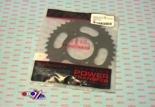 REAR SPROCKET JTR838.39 STEEL BLACK, HONDA ROAD