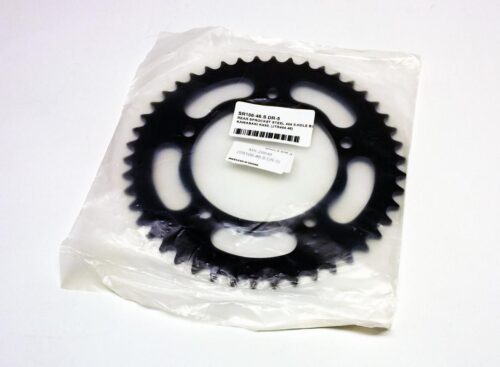 REAR SPROCKET STEEL 464 5-HOLE BLACK, KAWASAKI KX60, [JTR464.46]
