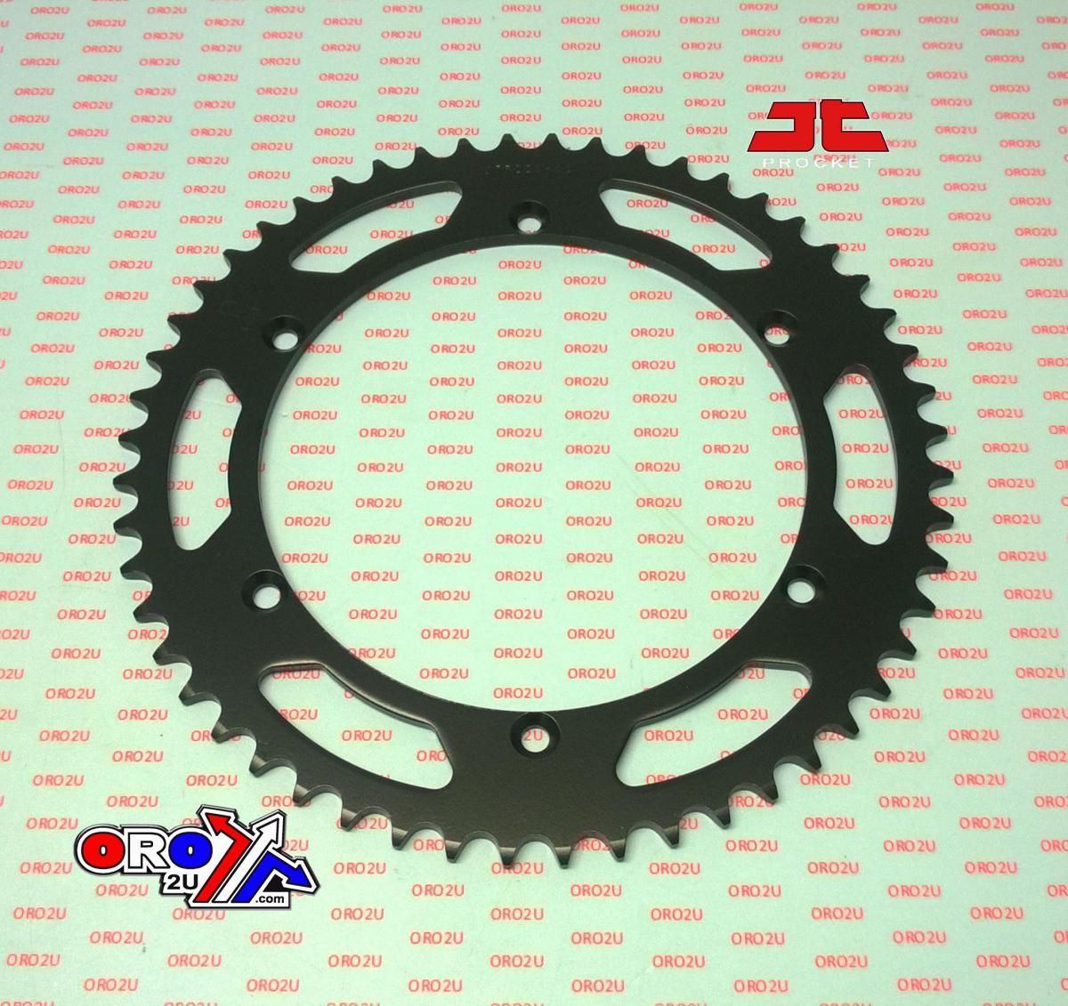 REAR SPROCKET JTR223.52 STEEL BLACK, BLACK