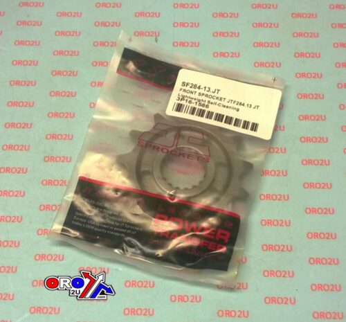 FRONT SPROCKET JTF284.13 JT, Lightweight Self-Cleaning