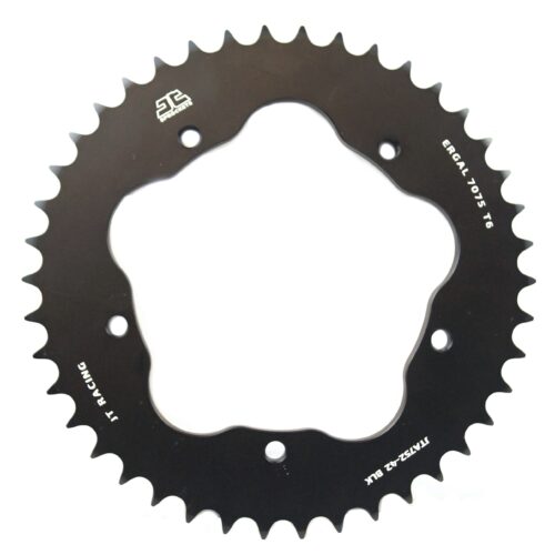 REAR SPROCKET ALLOY JTA752.42BLK BLACK
