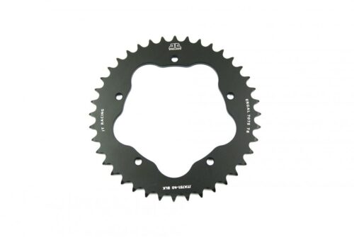REAR SPROCKET ALLOY JTA751.40BLK, BLACK