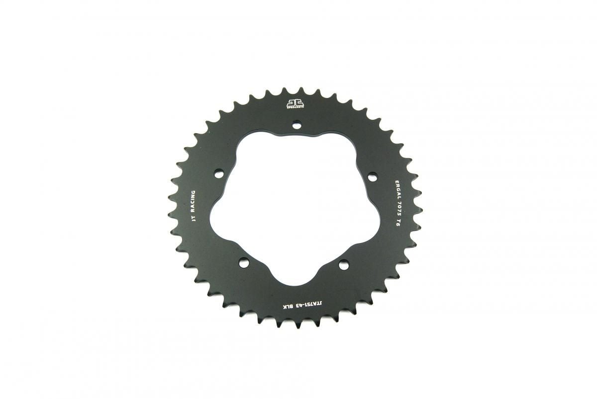 REAR SPROCKET ALLOY JTA751.43BLK