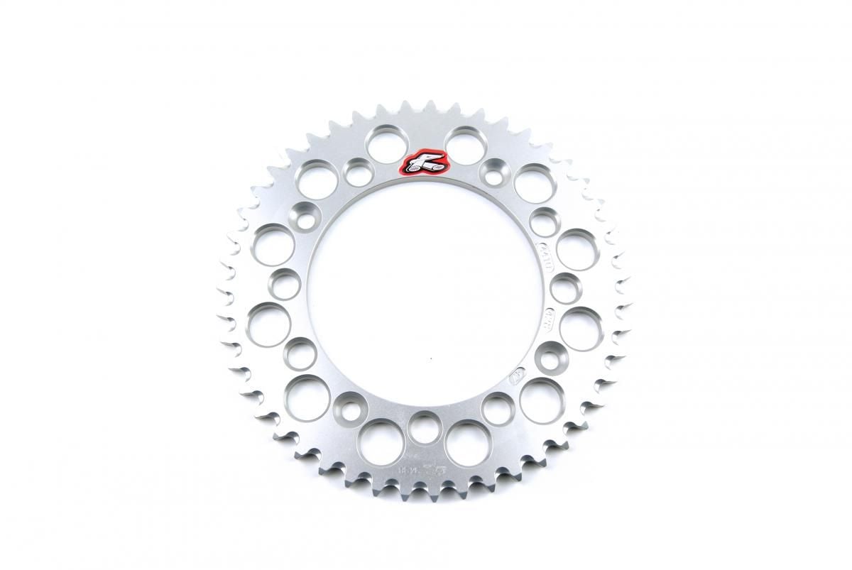 REAR SPROCKET ALLOY RENTHAL SILVER, ULTRALITE 441U-428-47GPSI, 441U-428-47GPSI