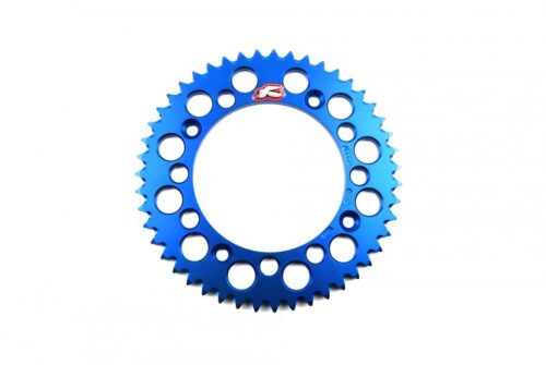 REAR SPROCKET ALLOY RENTHAL BLUE, ULTRALITE 441U-428-47GPBU, 441U-428-47GPBE