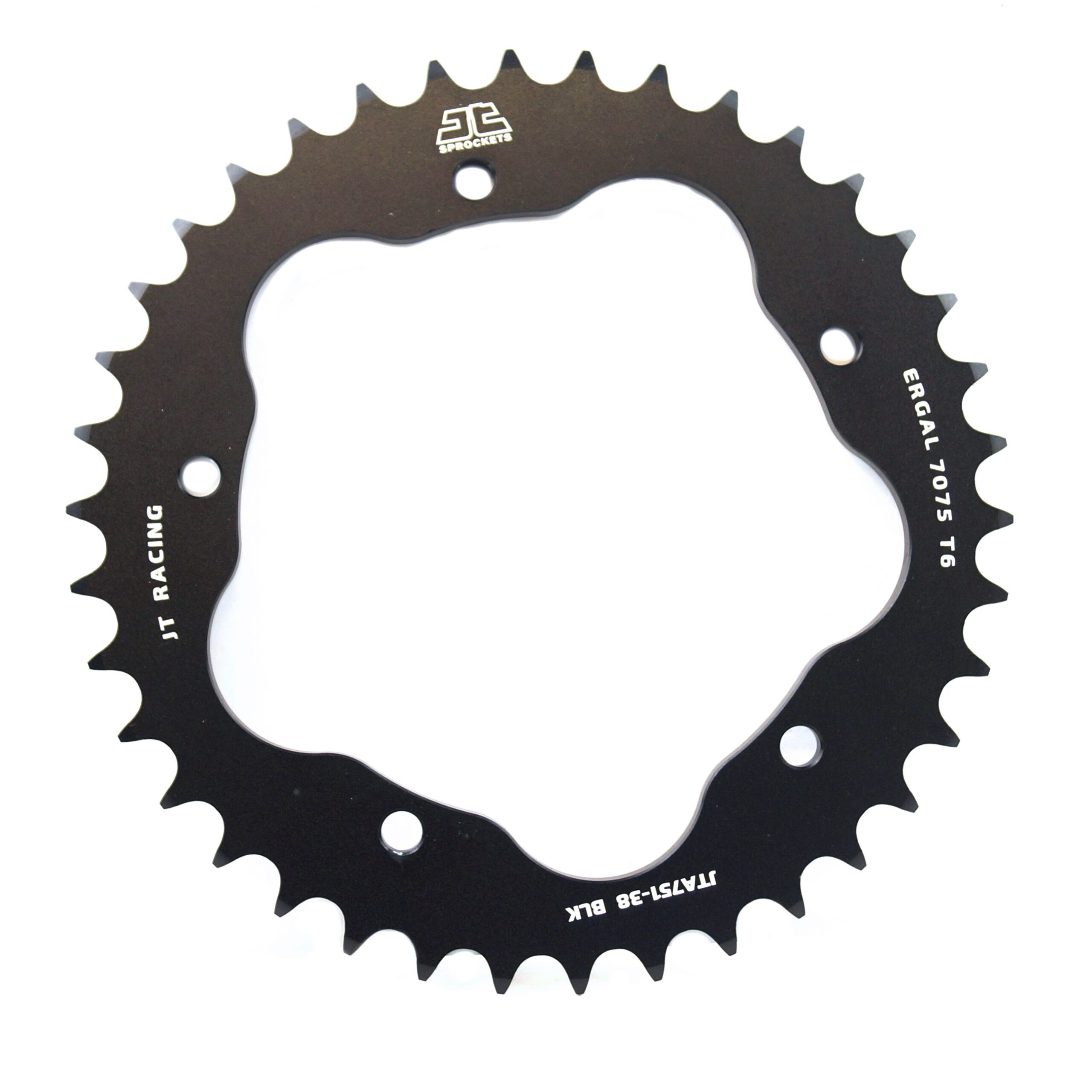 REAR SPROCKET STEEL JTR751.38 BLACK