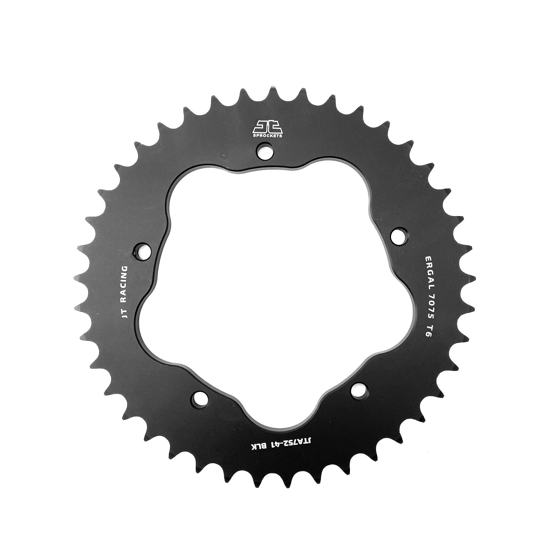 REAR SPROCKET ALLOY JTA752.41BLK BLACK - Image 2