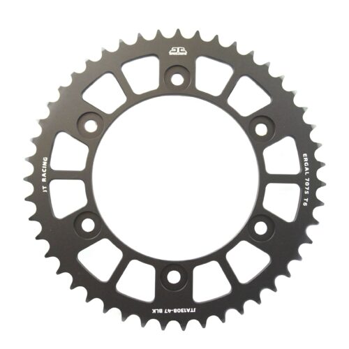 REAR SPROCKET ALLOY JTA1308.47BLK, CHAIN CONVERSION 520 JT RACELITE, HONDA ROAD JTR1308