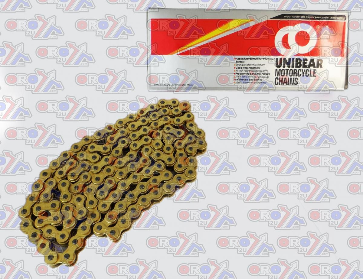 UNIBEAR 530H-118L GOLD CHAIN