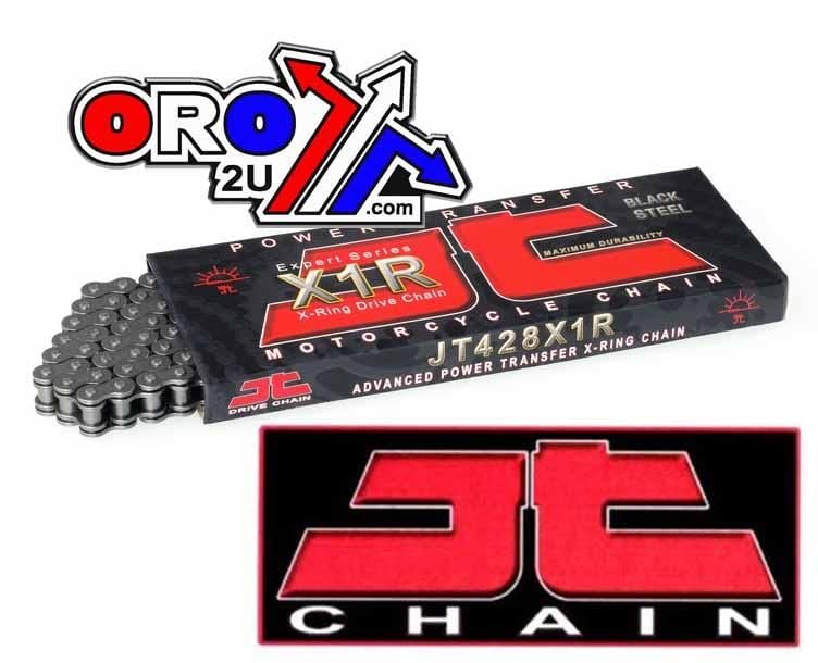 JT CHAIN 428X1R 134L BLACK, X-RING, JTC428X1R134SL - Image 3