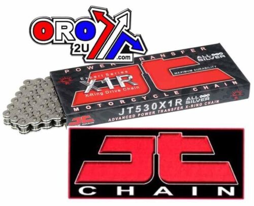JT CHAIN 530X1R 110L NICKEL-N, X-RING, JTC530X1RNN110RL