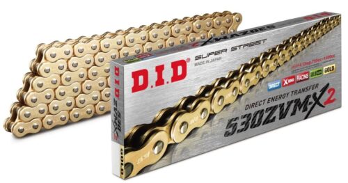 DID 530ZVM-X GOLD CHAIN 102L ZJ, DID530ZVMXGG102, DID 530ZVM-X G&G X 102L (ZJ)
