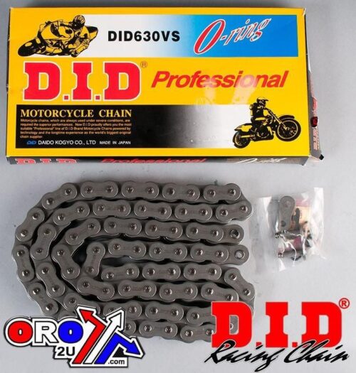 DID 630V O-RING CHAIN 88L XJ, DID630V88, 3012728, ROAD, MC