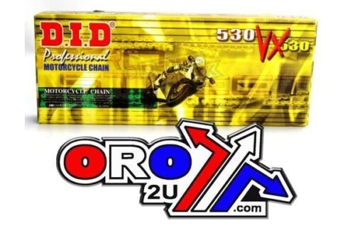 DID 530/50VX X-RING CHAIN 102L, DID530VX102, 530VX