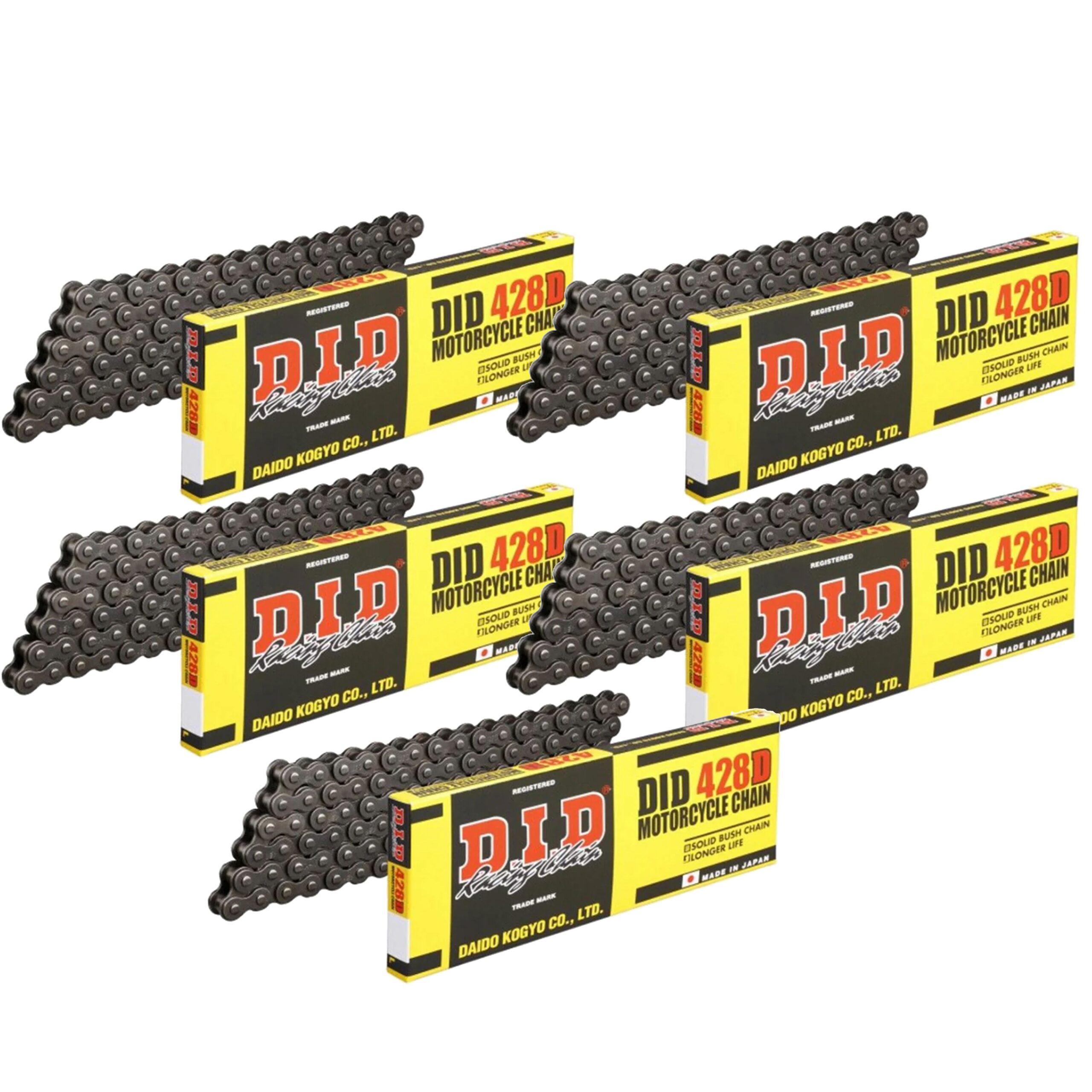 DID 428D CHAIN BLACK 600L 25ft, DID 428D X 600L (25ft), DID428D600