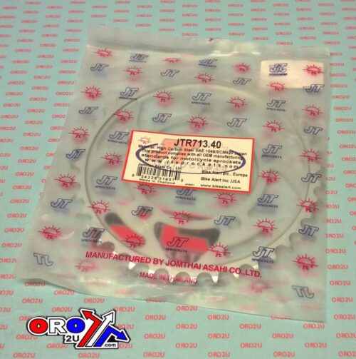 REAR SPROCKET JTR713.40 STEEL, ROAD