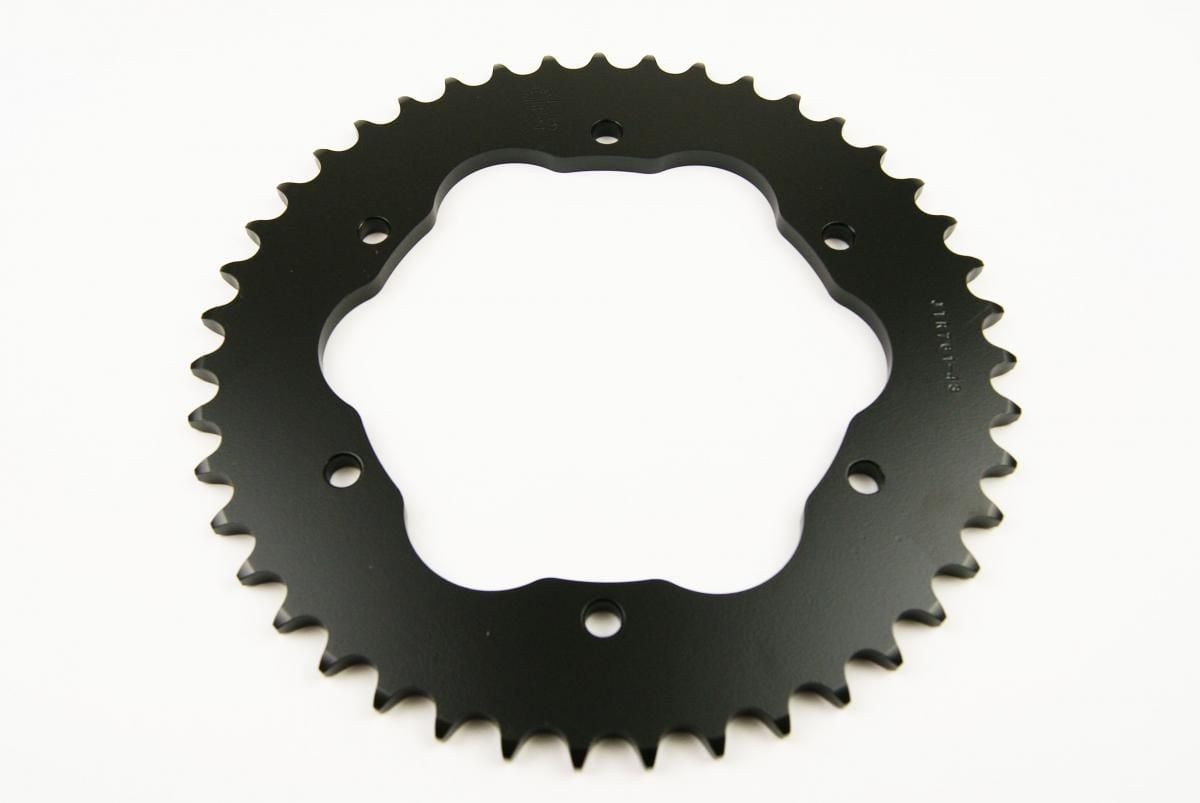REAR SPROCKET STEEL JTR761.43, DUCATI ROAD CHAIN TYPE 525 - Image 3