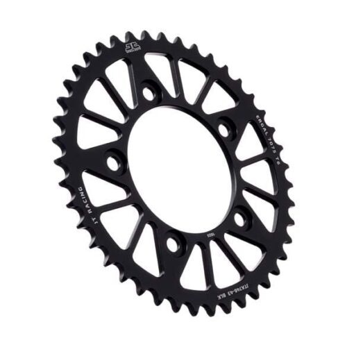 REAR SPROCKET ALLOY BLACK JTA746.46BLK JT RACELITE 7075-T6