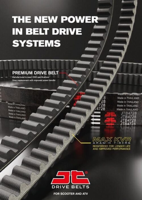 JT PREMIUM DRIVE BELT, JTB4206, APRILIA PIAGGIO