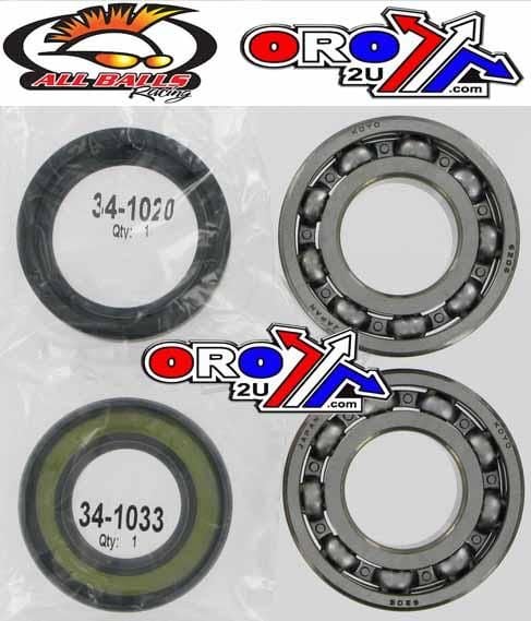 CRANKSHAFT BEARING & SEAL KIT, ALLBALLS 24-1026 YZ250 76-87 - Image 3